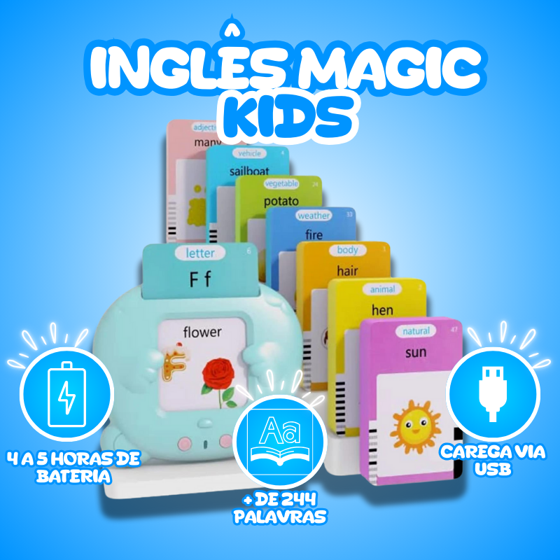 Inglês Magic Kids - Vitrine Mágica™